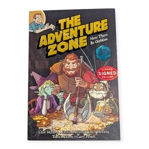 The Adventure Zone Here There Be Gerblins Signed Strand Edition Graphic Novel